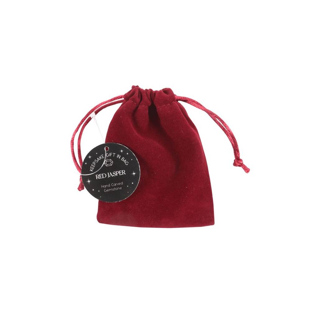 Red Jasper Crystal Star in a Bag