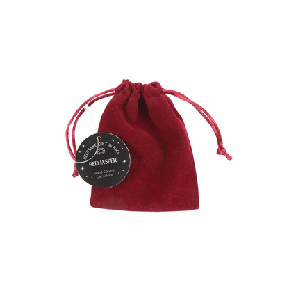Red Jasper Crystal Star in a Bag