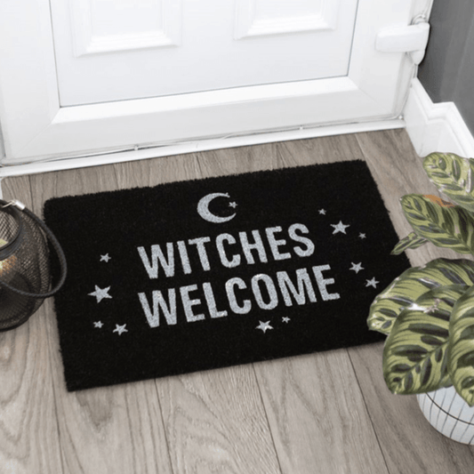 Black Witches Welcome Doormat