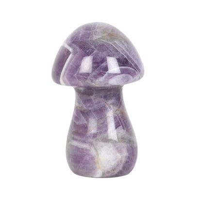 Mini Magical Amethyst Crystal Mushroom