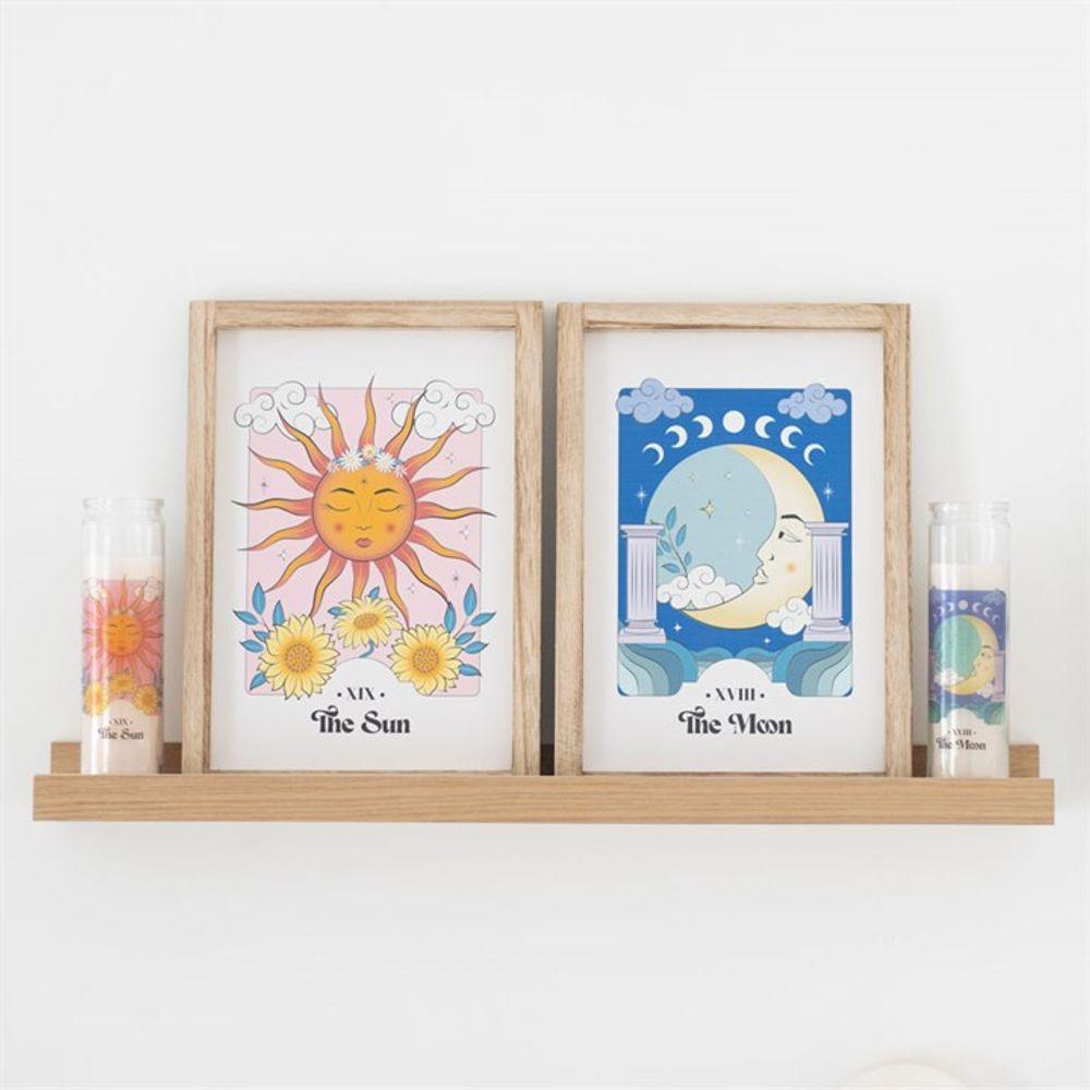 Moon Celestial Framed Wall Print