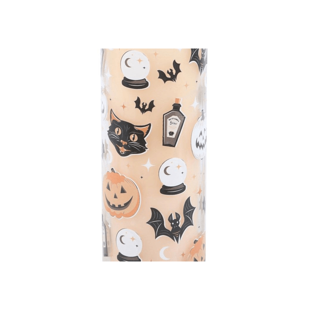 Spooky Spiced Pumpkin Tube Candle
