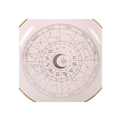 Off White Astrology Wheel Trinket Dish