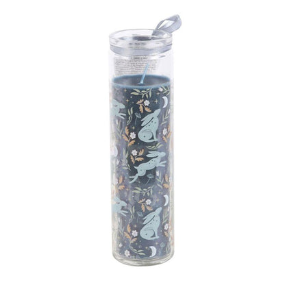 Midnight Hare Wild Tulip Tube Candle