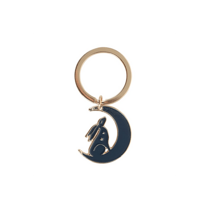 Midnight Hare Keyring