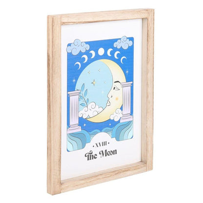 Moon Celestial Framed Wall Print