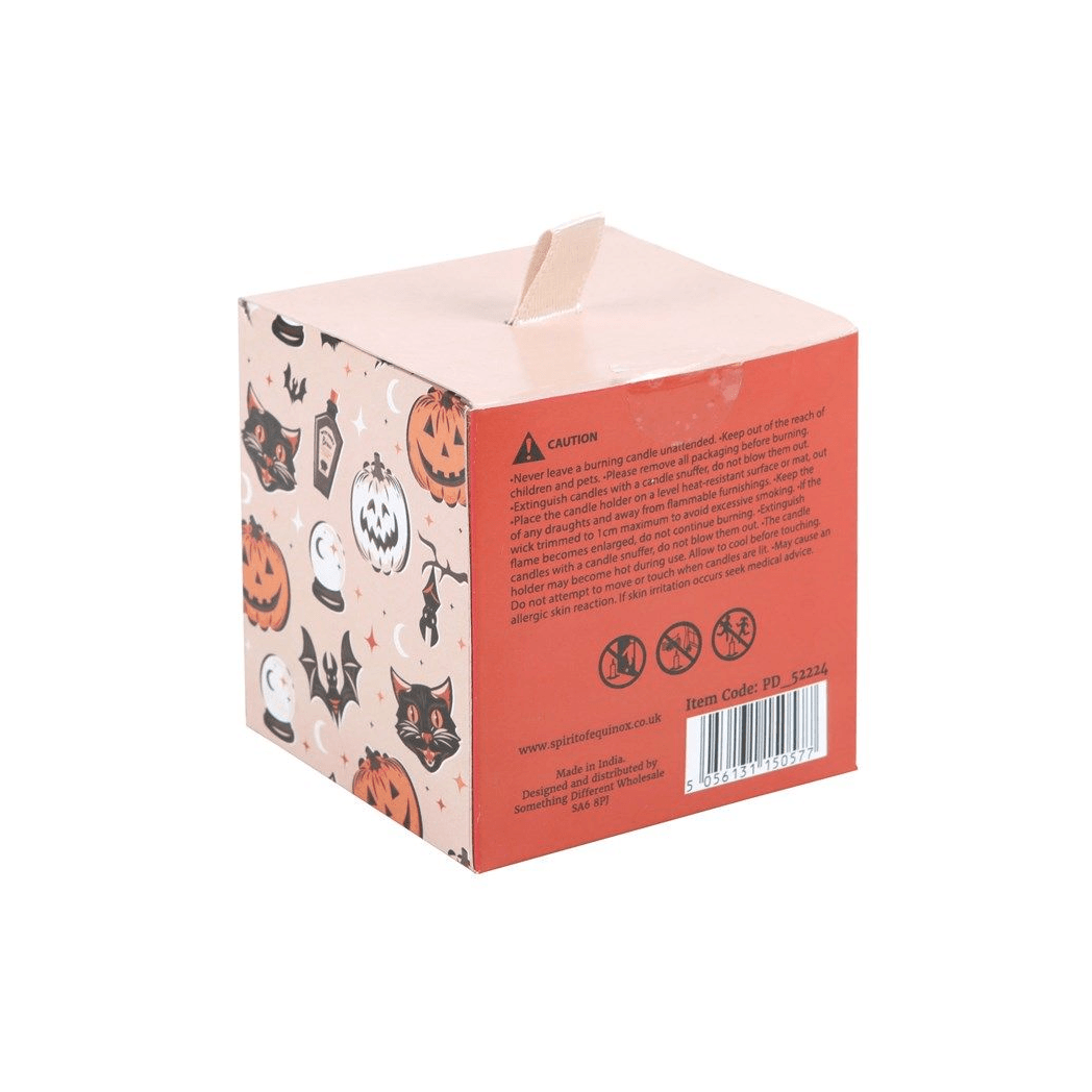 Black Cat Curse Cinnamon Orange Candle