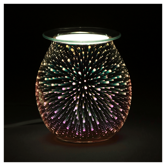 3D Star Effect Light Up Electric Oil Burner