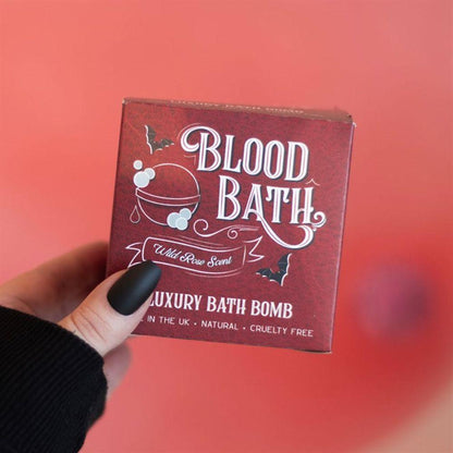 Blood Bath Wild Rose Bath Bomb