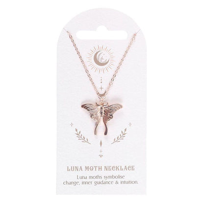 Luna Moth Pendant Necklace