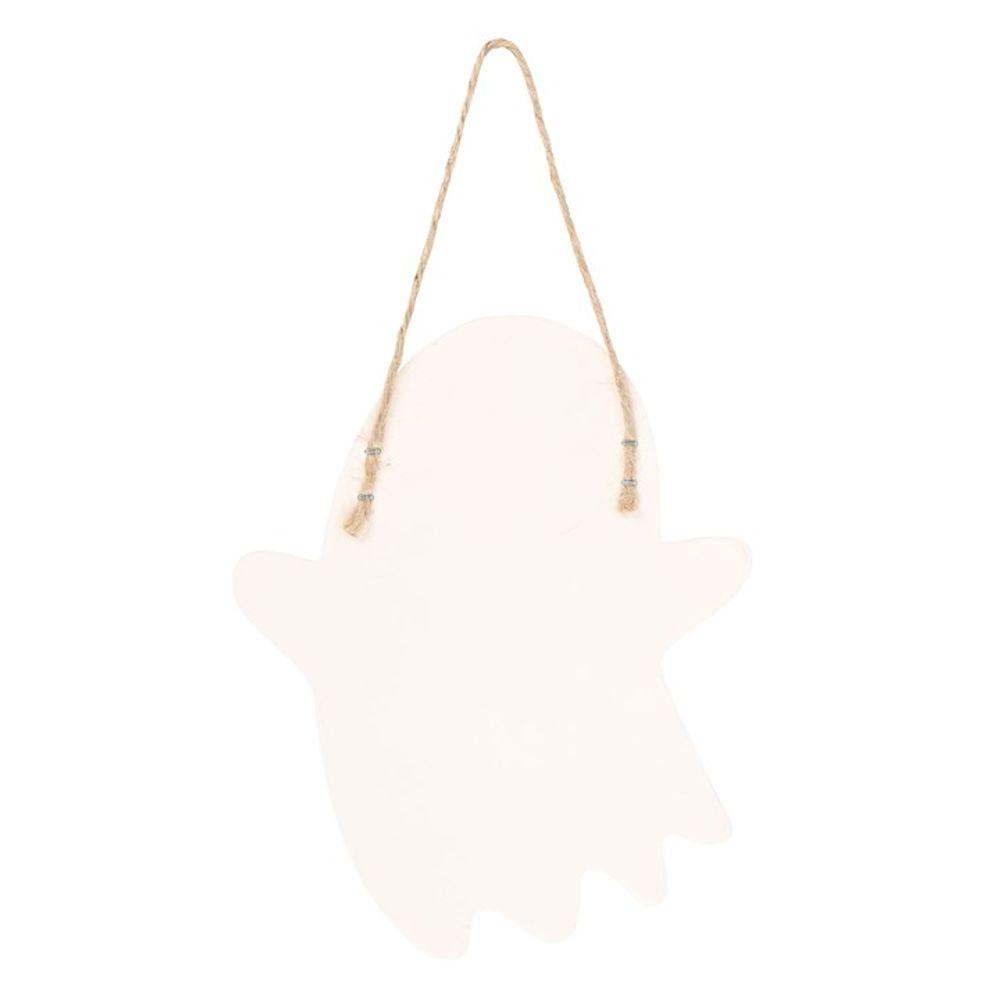 20cm Ghost Shaped Hanging Sign