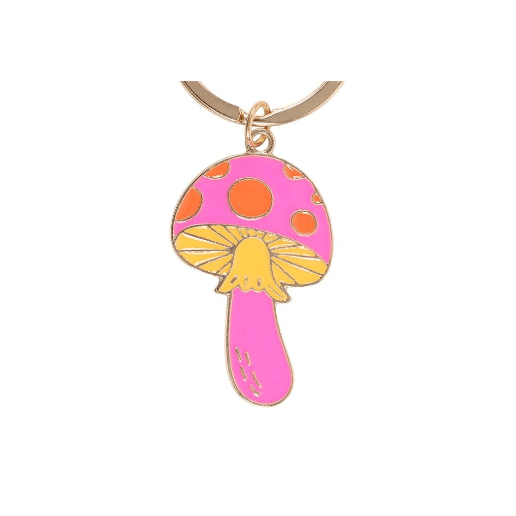 Funky Fungi Mushroom Keyring