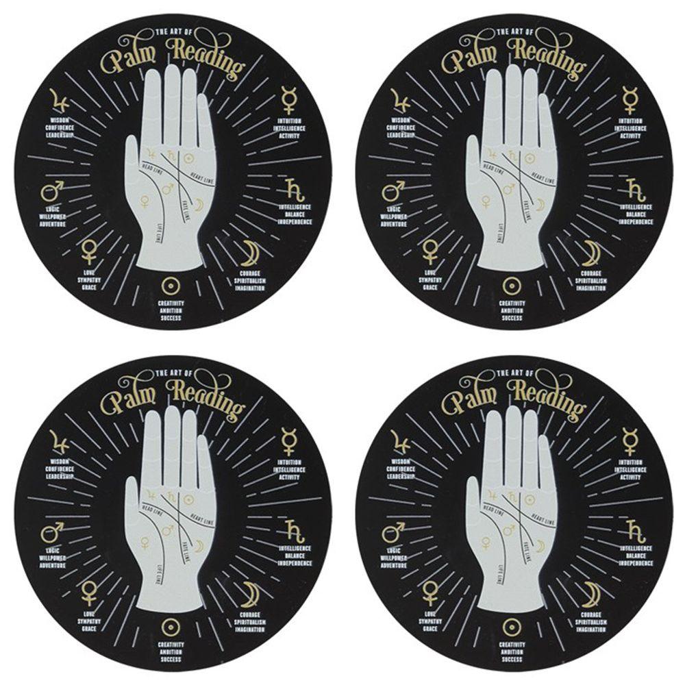 Palm Reading Coaster Set