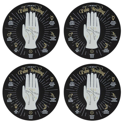 Palm Reading Coaster Set